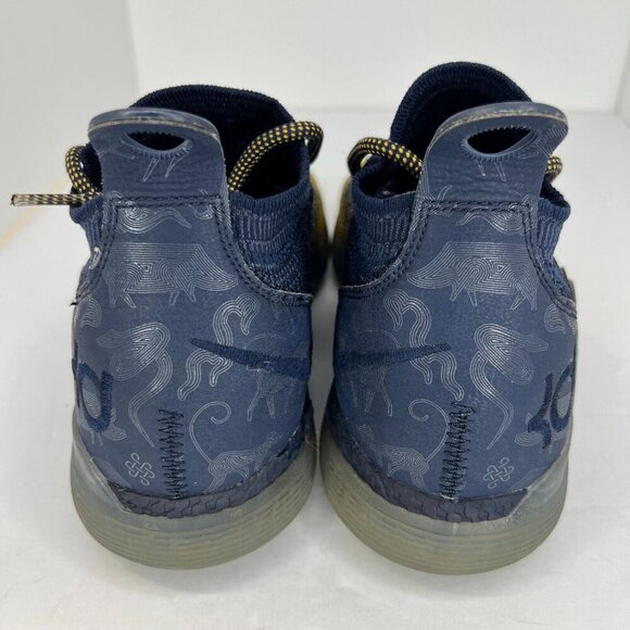 Nike MensAO2604-400  Zoom KD 11 Chinese Zodiac Hi-Top Size 8 Basketball Shoes - Picture 5 of 9